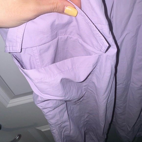 Light Purple Drawstring Pants - Picture 2 of 7